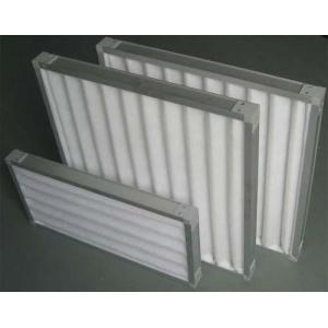 Synthetic Media Panel Pleated Filter For Air Conditioner Furnace HVAC Systems