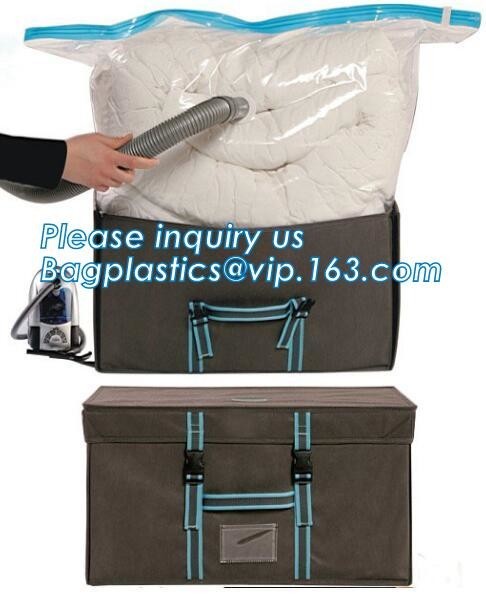 vacuum bags with fragrance for duvets or blankets, compression cube storage bag,