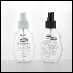 Refillable Essential Oil Spray Bottles Plastic Material 100ml Capacity Flat
