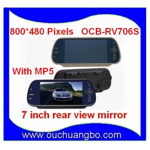 Ouchuangbo car camera Rearview Mirror waterproof Parking Back Up with LCD screen