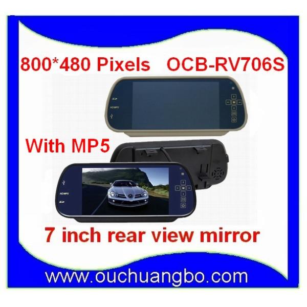 Ouchuangbo car camera Rearview Mirror waterproof Parking Back Up with LCD screen
