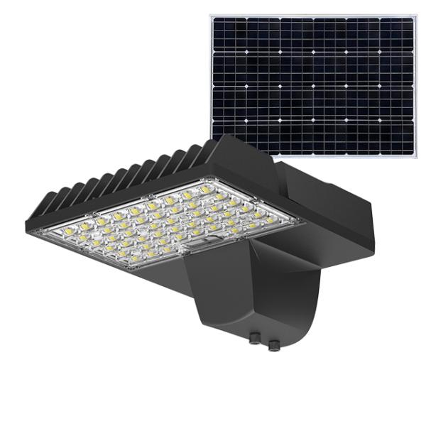 LUXEON 5050 9600LM Solar Powered Street Lights High Efficiency