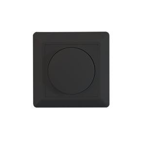 Black Trailing Edge Load 300W LED Dimmer Switch For LED Lights