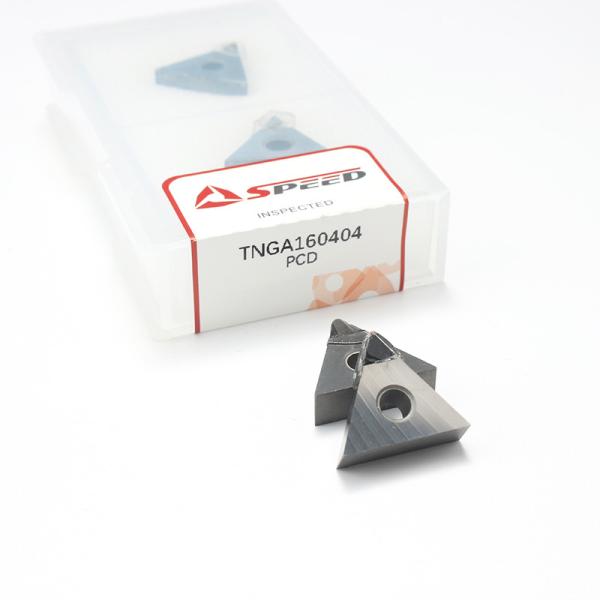 Quality TNGA160404 PCD Al2O3 Coated PCD CBN Insert For Triangle Shape And Customized Needs for sale