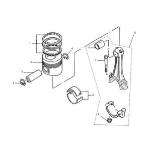 Wholesale Tak9889 Piston Liner Kit Cylinder Liner 297-7750 Engine Tak-9889 Ring 2977750 Piston from china suppliers