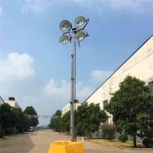 China 12M 400W Winch Up Aluminum Portable LED Light Towers on sale