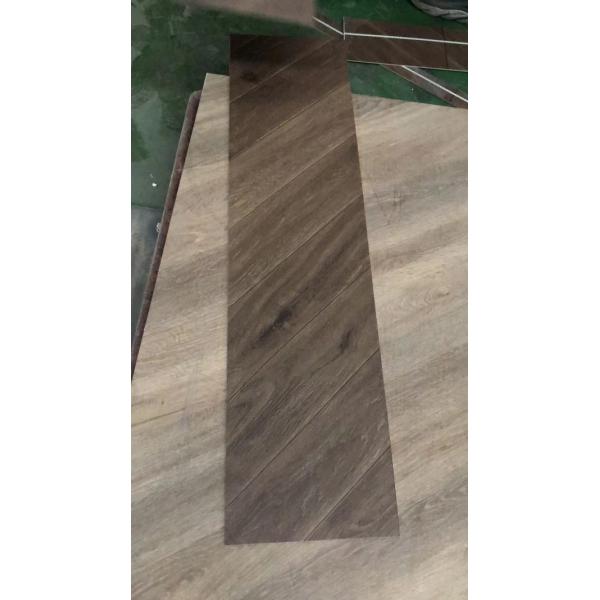6.0mm Termite Proof SPC Herringbone Floor Easy Maintenance Vinyl Plank Flooring