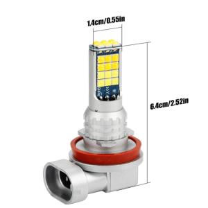High Power Universal Automobile Fog Lights Two Color Light H11 9006 881 H3 H8 H7