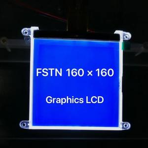 Wholesale 160*160 Graphic LCD Module With Standoffs 6H FSTN Positive Transflective Wide Temperature UC1698U from china suppliers
