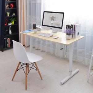 Office Computer Lift Table with Hand Crank and Adjustable Height in Luxury Style