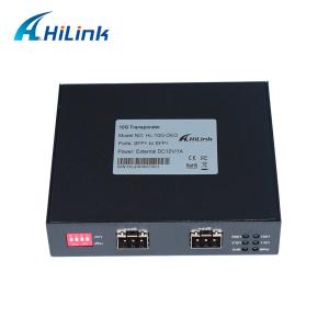China 10G Transpondoer 10G OEO Media Converter SFP+ to SFP+ Fiber Optical Equipment DC12V1A on sale