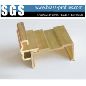 Wholesale Decorative Brass Extrusion Door &amp; Window Frame Customized Sizes from china suppliers