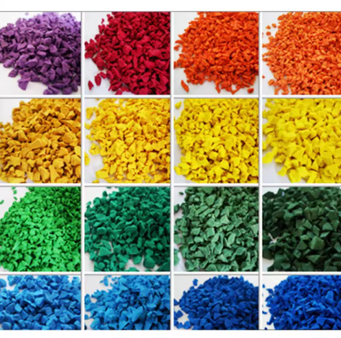 Quality Impact-Absorbing EPDM Rubber Granules for Playground Flooring and Running Tracks with -40°C to 100°C Temperature Range for sale