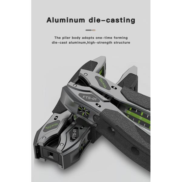 FTS-01 Drop Cable Stripper Flat Cable Stripper Fiber Optic Wire Cutting Machine