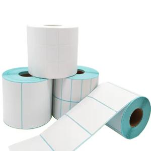 Direct Thermal Printer Label Stickers Waterproof Customized