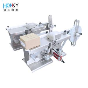 Desktop Small Box Corner Labeling Machine With Transparent Label Sensor For Box