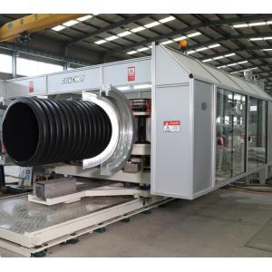Buy cheap High Speed Corrugated Pipe Machinery HDPE/PP/PE Plastic Pipe Production Line from wholesalers