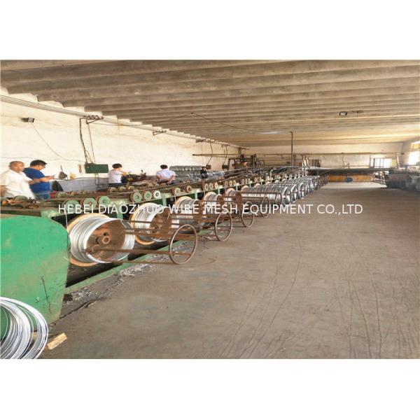 Quality Automatic Electro Wire Galvanizing Line , Galvanized Wire Making Machine for sale