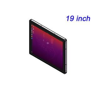 19-Inch Linux Embedded Screen for Security Monitoring, Factory Dashboards,