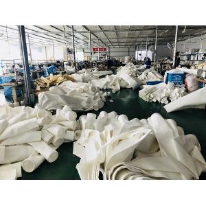 Non Woven Polyester With PTFE Membrane Filter Cloth Dust Colletor Bag Use