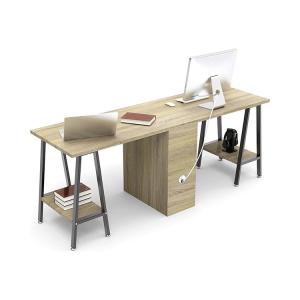 750Hmm Modern Computer Desks Scratch Resistant Wood Writing Desk