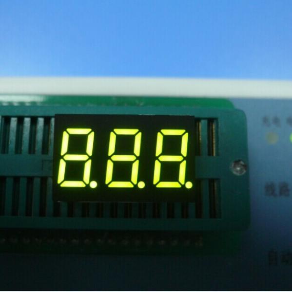 Common Anode Triple Digit 7 Segment Display Part Number 0.39 inch Home