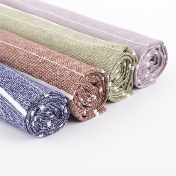 Breathable And Stylish Comfortable Soft Striped Knit Fabric For T-Shirt