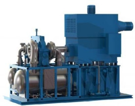 Air Cooled Reciprocating Mechanical Vapor Recompression 5t/h-33.4t/h