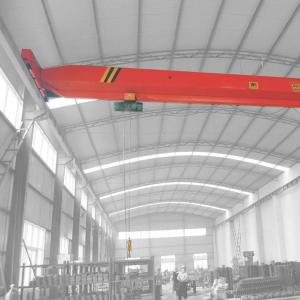 1 Ton Indoor Single Girder Overhead Crane Motor Driven Eot Crane