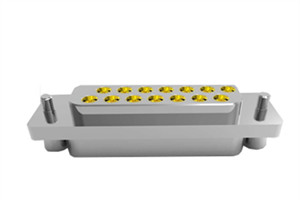 Rectangular SMA/SMP RF Integrated Connector For Cable