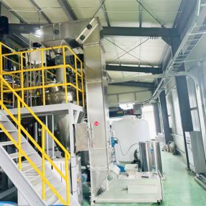 Z Bucket Conveyor with Continuous Rubber Chain for Granules Food Packaging and
