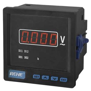 Wholesale Factory price Digital display 1 Phase Voltage meter/Voltmeter with LCD display from china suppliers