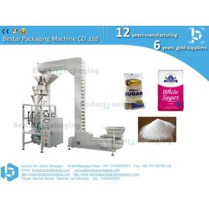 Sugar packing machine for 1KG with 14 heads weigher and thermal transfer printer