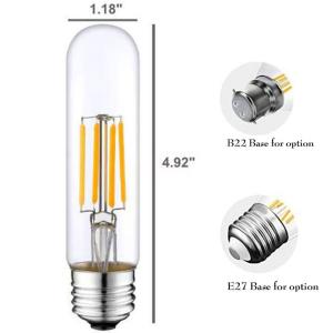 450Lm T30 Edison LED Filament Bulbs , B22 E26 E27 High Lumen Edison Bulbs