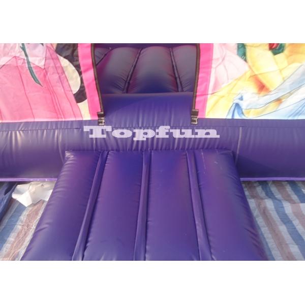 Costom Digital Print Inflatable Jumping Castle / Doll House For Girls