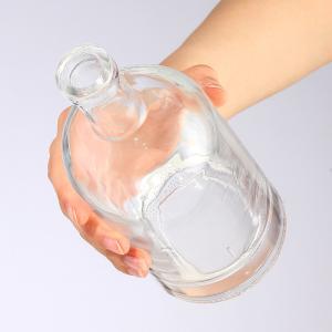 Clear 250ml Glass Bottle for Clients' Specific Requirements and Bourbon Whiskey