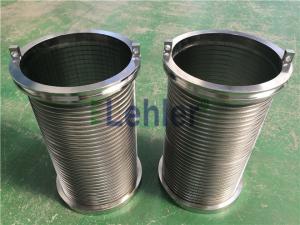 Wholesale WWE-178 Wedge Wire Filter Elements Long Slit High Flow Rate ISO Certification from china suppliers