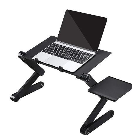 Cxfhgy Laptop Table Stand With Adjustable Folding Ergonomic Design Stand