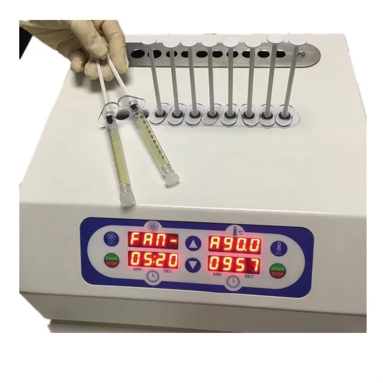 Laboratory Centrifuge Machine Digital Display and Independent Bins for PPP Gel