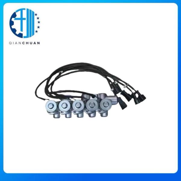 Solenoid Valve Group 206-60-51102 For PC200-6 PC200-6H Excavator Engine Spare Parts