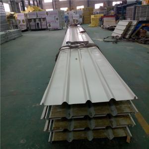 thermal insulation 50mm rock wool sandwich roof panels for shipping container