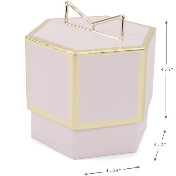 Birthdays Hexagonal Paperboard Recycled Paper Gift Boxes