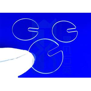 1200C Polished Quartz Glass Disc SIO2 Precision Machining