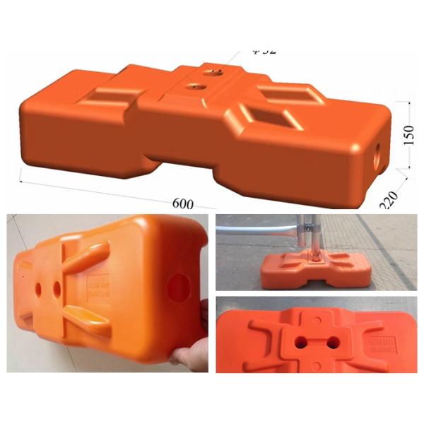 Melbourne Budget Temporary Fencing Panels Powder Coated High Visibility Orange color 2.1mx2.4m Width