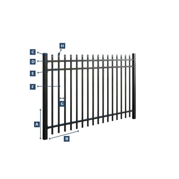 Ornamental Picket Fence