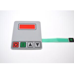 Flat PET Membrane Switch With Transparent Window For Telecommunication Equipment