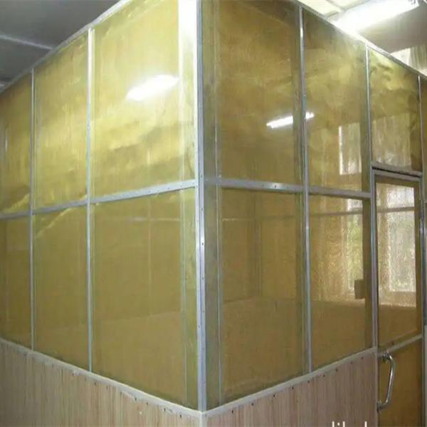 Quality Emf Rf Shielding Room Brass Wire Mesh Electromagnetic Wave Shielding Materials for sale