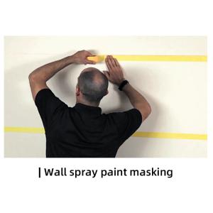 High Temperature UV Resistance Resistance Painters Masking Adhesive Edge Rubber