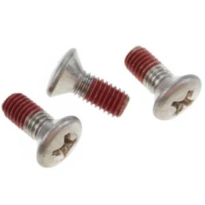 Cross Oval Head Nyloc Screws Stainless Steel 304 Nyloh Patch Thread for Security
