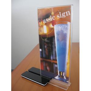 Wholesale Customized T shape acrylic menu holder from china suppliers